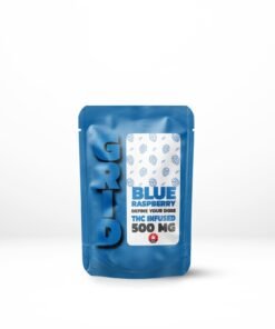 GRID – Blue Raspberry 500mg THC Gummies