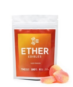 Ether Edibles 180MG THC – Fuzzy Peaches