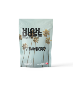 High Dose 500mg THC Gummy – Strawberry