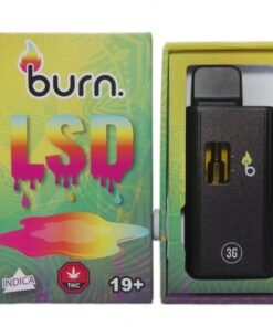 Burn 3mL Disposable Vapes – LSD THC Distillate