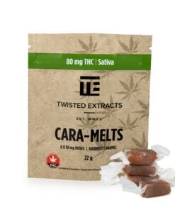Twisted Extracts Cara-Melts – 80mg THC Sativa