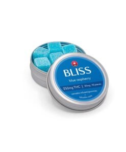Bliss Edibles 250mg THC – Blue Raspberry