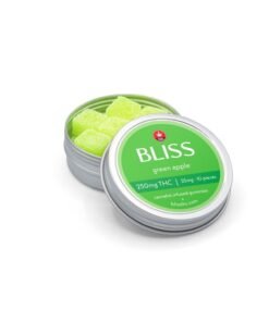 Bliss Edibles 250mg THC – Green Apple