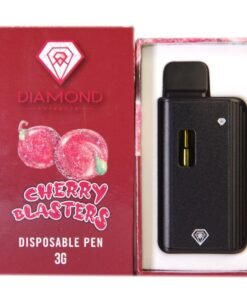 Diamond Concentrates Disposable 3 GRAM Vape Pen – Cherry Blasters THC Distillate