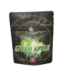 Canndy Edibles (200mg) THC Gummies – Green Apple