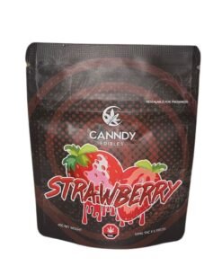 Canndy Edibles (300mg) THC Gummies – Strawberry